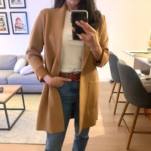 Zara camel-colored blazer